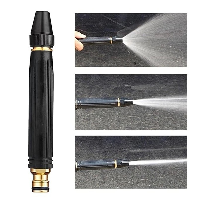 TEMU 1pc Plastic High Pressure Washer Tool Turbo Nozzle 360° Rotating Spray Tip, Garden Hose Sprinkler