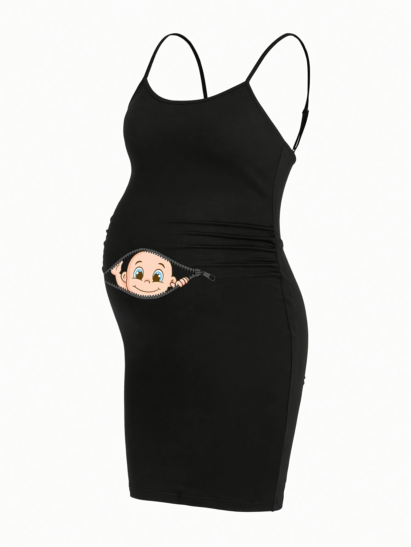 maternity dress summer skirt sleeveless stretchy high Temu Mauritius