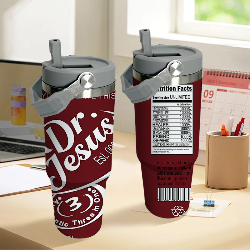 Tasse à café isotherme de voyage 30oz en acier inoxydable 304 | Tasse à vide portable avec couvercle et paille, idéale pour les cadeaux d'anniversaire, de vacances et du Nouvel An