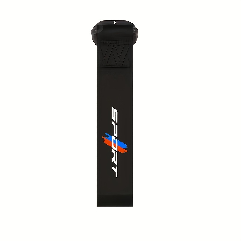 TEMU 1pc de remolque decorativo para parachoques de coche estilo deportivo, cinta decorativa personalizada universal para carreras de coches,