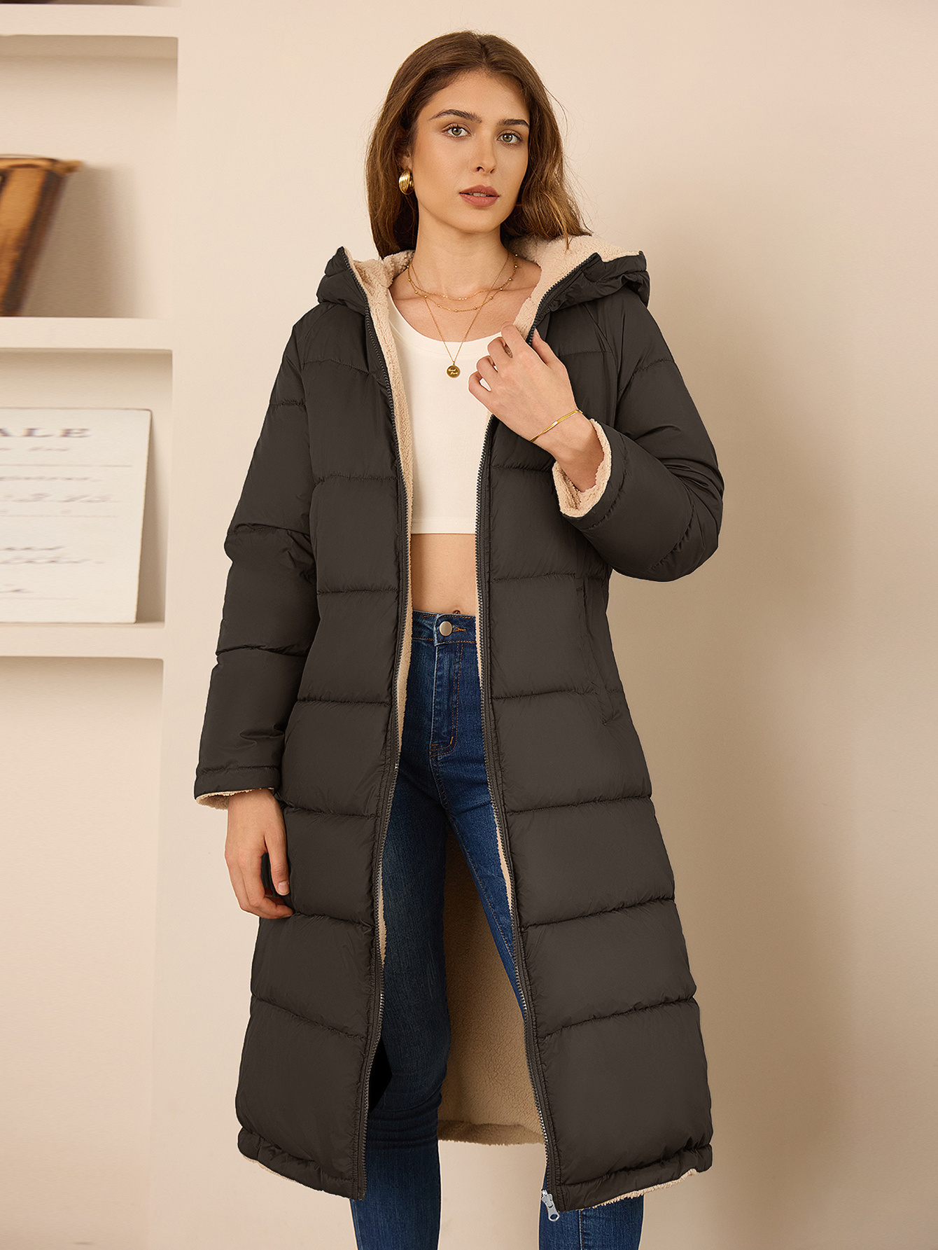 coats for women sold on Temu United States