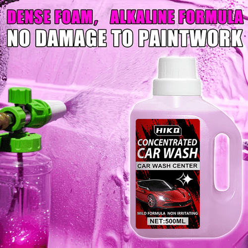 500ml high concentration car wash foam pink foam formula for building and restoring ceramic protecting paint and polishing films suitable for cars motorcycles suvs automotive vehicle protection