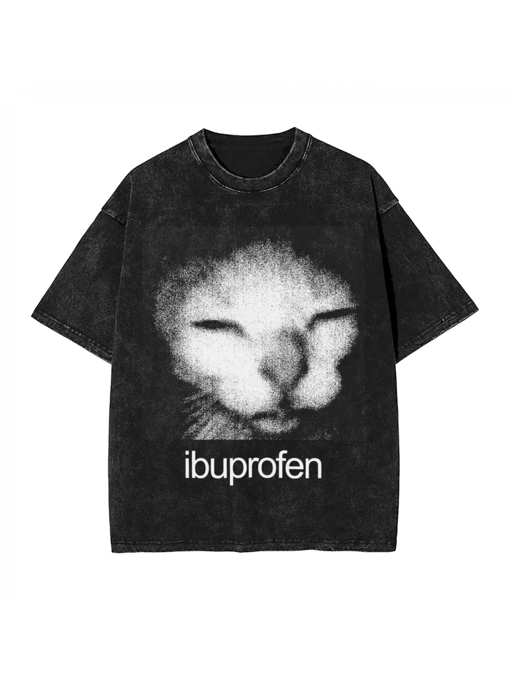   cat meme washed t shirts streetwear hip hop   tees tops for men women   summer print t shirt clothing apparel men women unisex loose street retro washed black t shirt