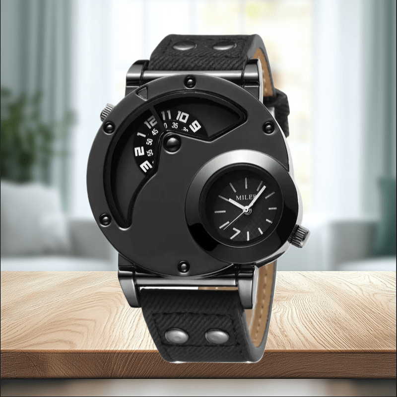TEMU Multifunction Design Men Outdoor Sports Watch Ol Style Durable Men Watch With Watch Box