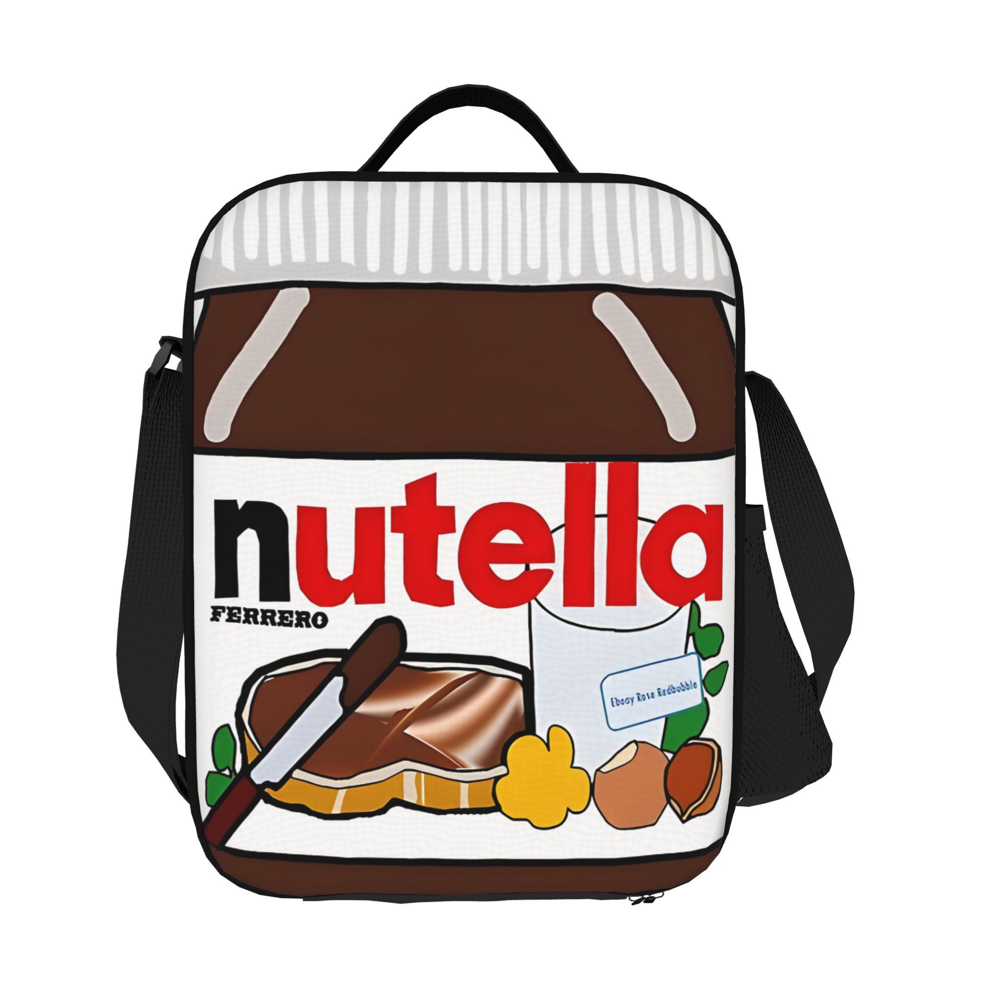 TEMU 2d Print Design Chocolate Food Non-food Contact Print Bag For Work