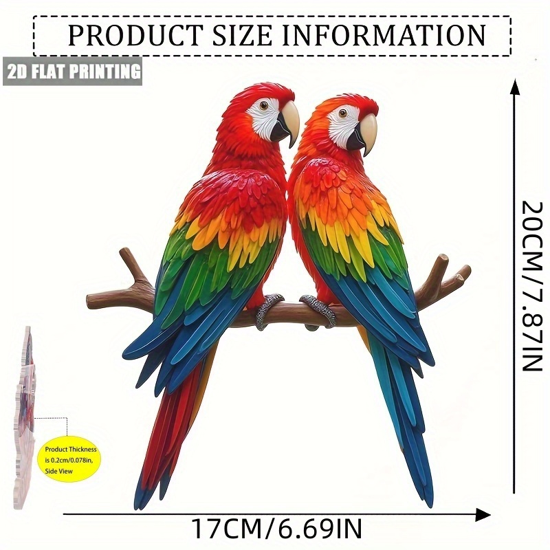 TEMU 2d Flat, 2d Flat Piece, -catching Garden Decoration Hanging Ornament, Made Of Plastic, Suitable For Indoor And Outdoor Decor, Porch, Courtyard,