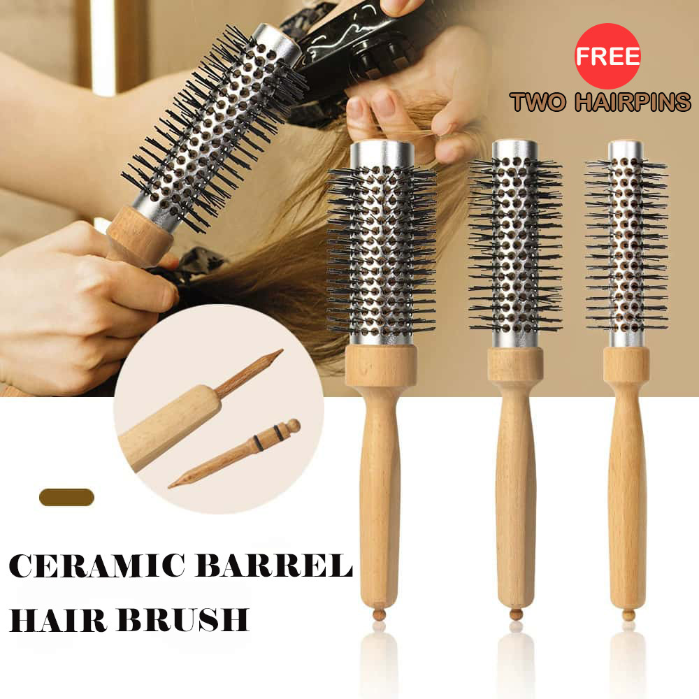Round Brush Blow Dry Hair For Volume Round Brush Dryer Volumizer