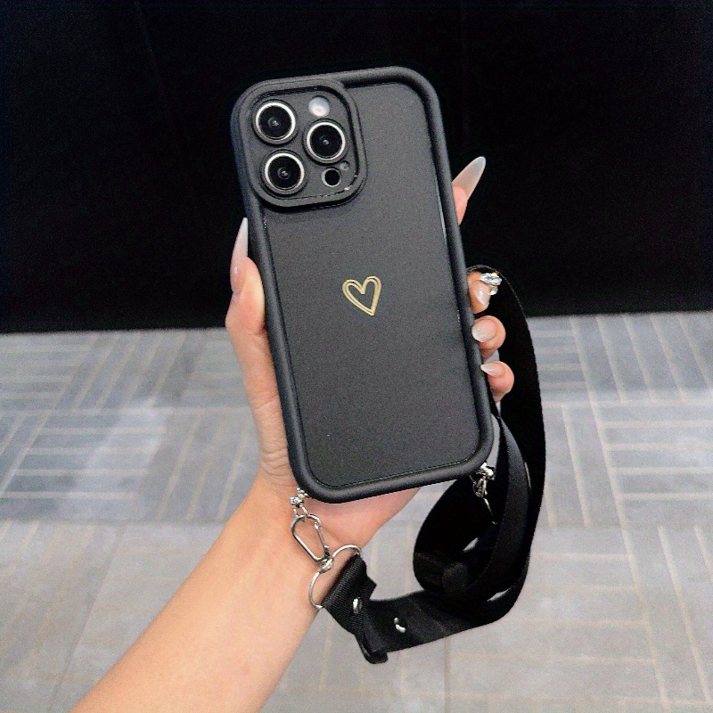 TEMU para Teléfono - y Fácil con Forma de y Cordón, Equipada con Cordón Desmontable, Correa para Teléfono, con Cordón Adecuada para iPhone 18 Pro