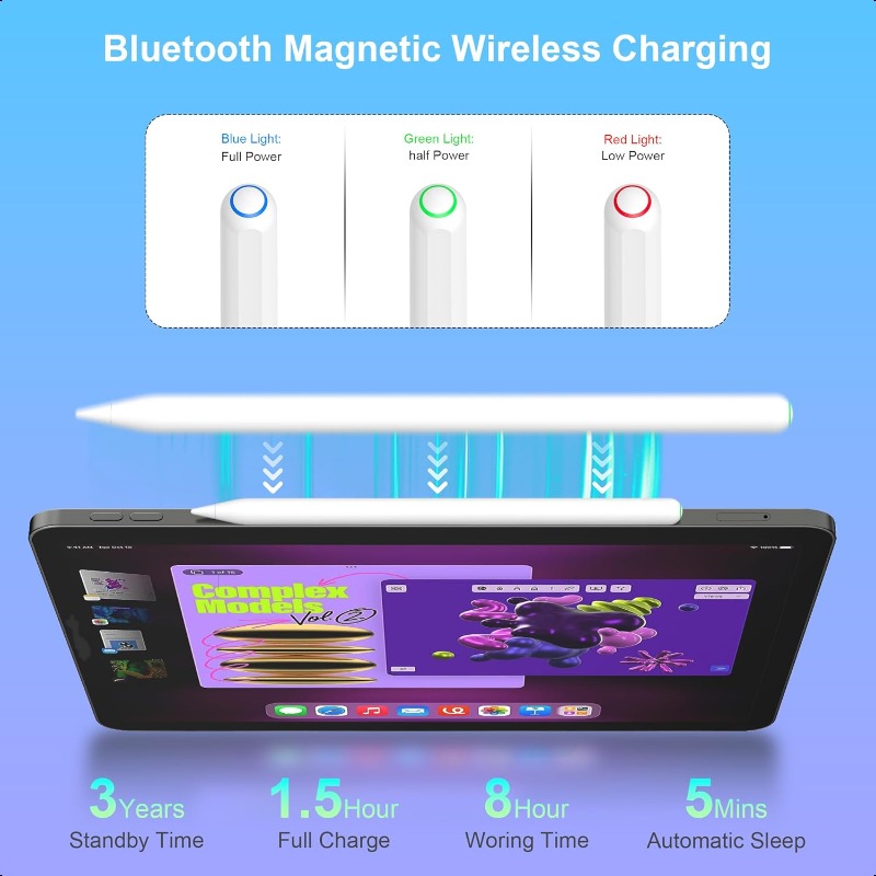 wireless charging pen compatible with ipad air