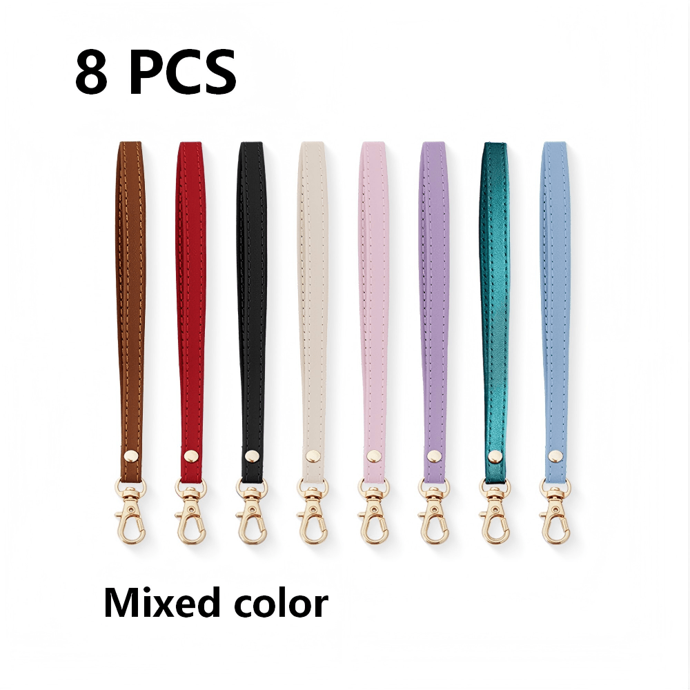 TEMU 8pcs Mixed Color Phone Case Lanyard Multifunctional Lanyard U Disk Lanyard Key Lanyard Small Additions Lanyard Mixed Color Pack