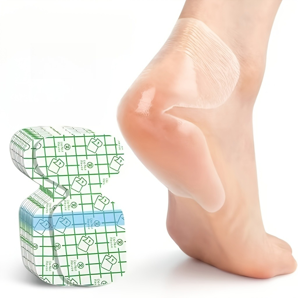 Invisible Moisturizing Heel Patches, Breathable Cushion Pads, Soft Material No Glue Needed, Moisturizes And Repairs Dry Cracked Heels, Holiday Gift Party Giveaways, Foot Care Patches