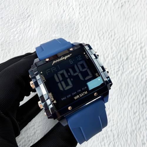 new minimalist mens watch sports silicone led electronic watch
