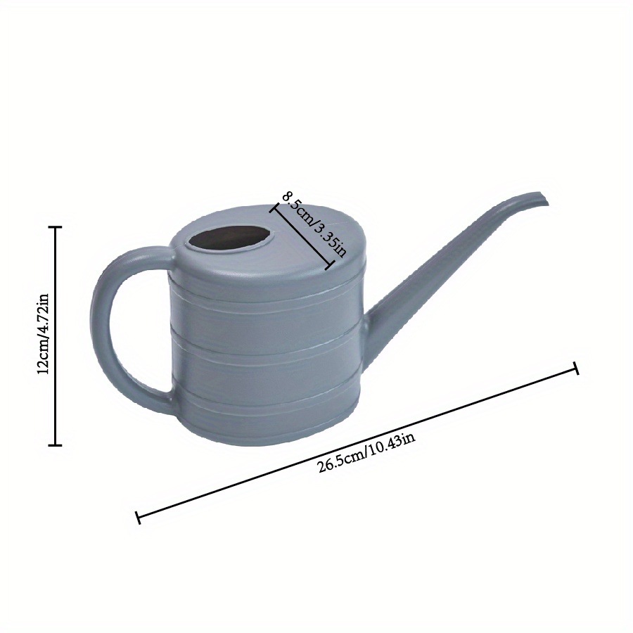 TEMU 1 pz Annaffiatoio portatile in plastica per piante da interno, annaffiatoio da esterno per fiori, beccuccio per interni, 850 ml/28.87 oz