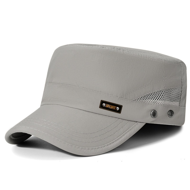 Men's Summer Thin Quick-Drying Flat-Top Hat