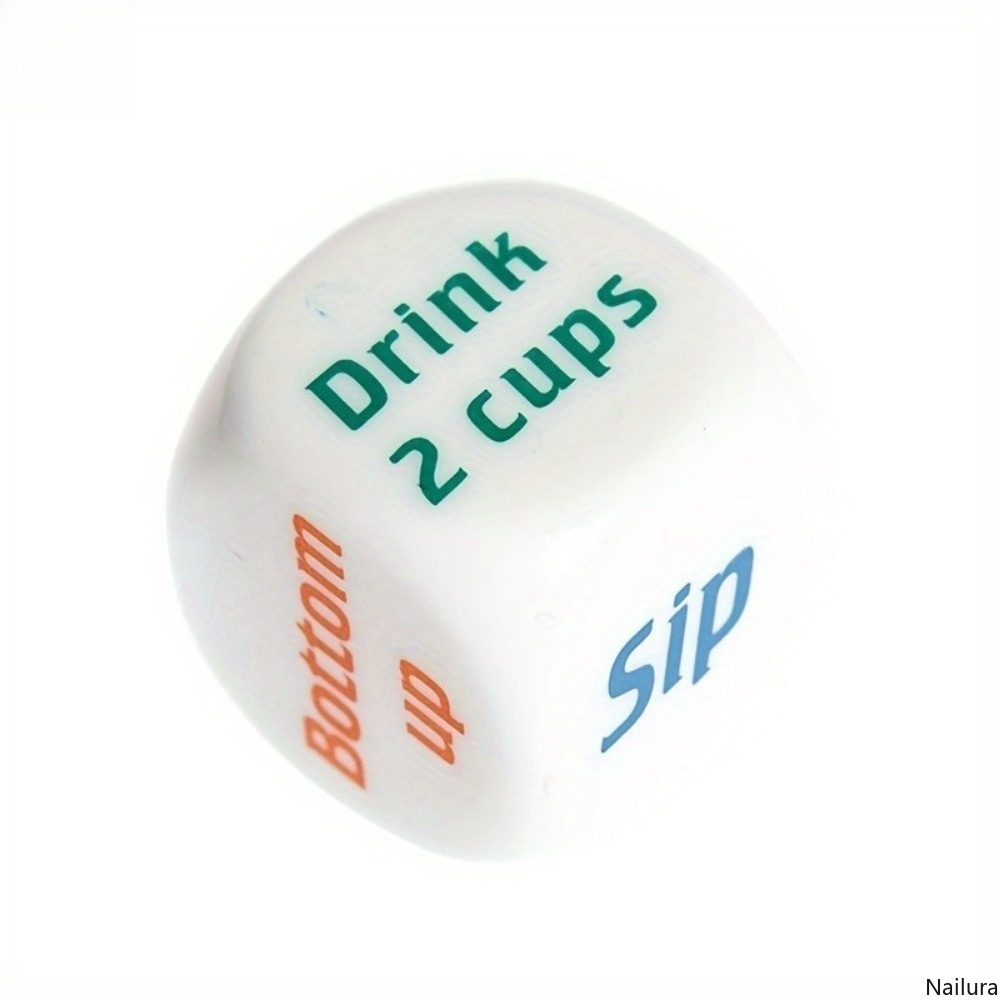 3pcs Multi-Color Dice Game for Tabletop Board Games
