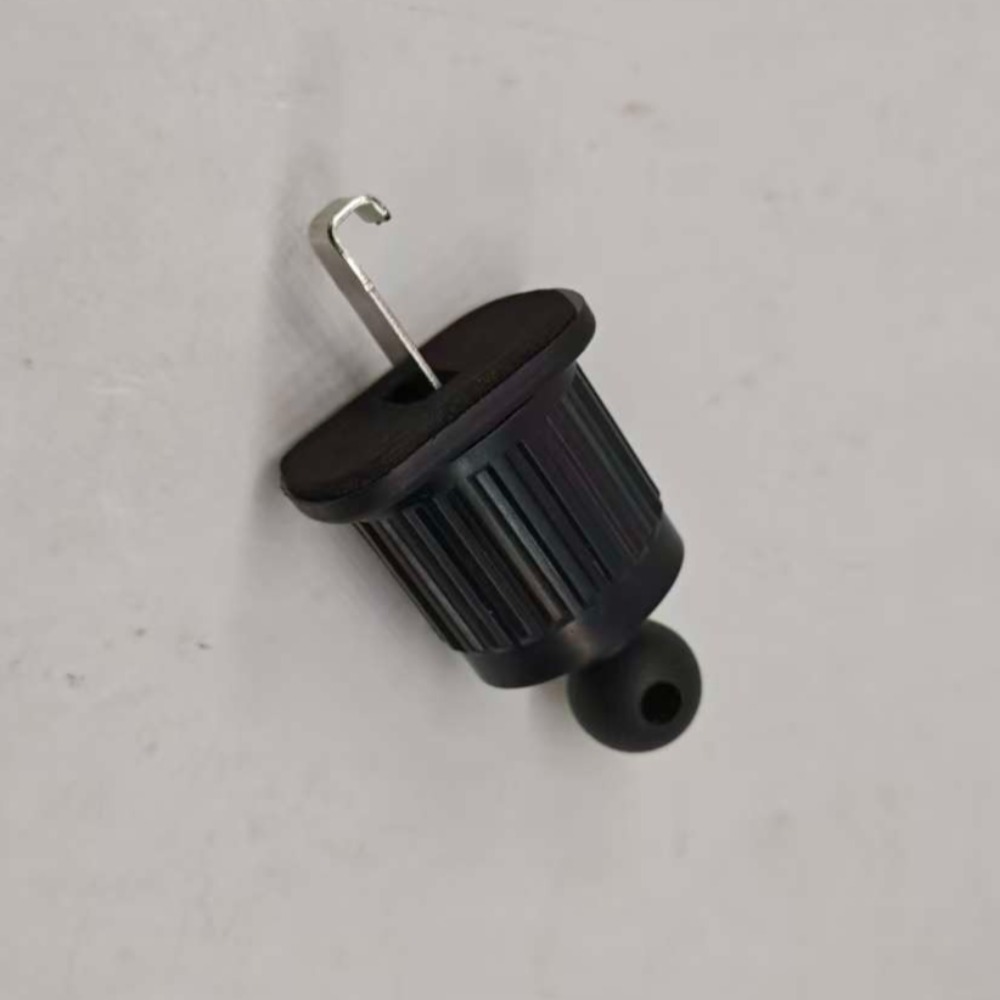 TEMU Accessoire de support de téléphone universel pour grille d'aération automobile, -chute, rotule de 17 mm avec pince de base à crochet en fer pour
