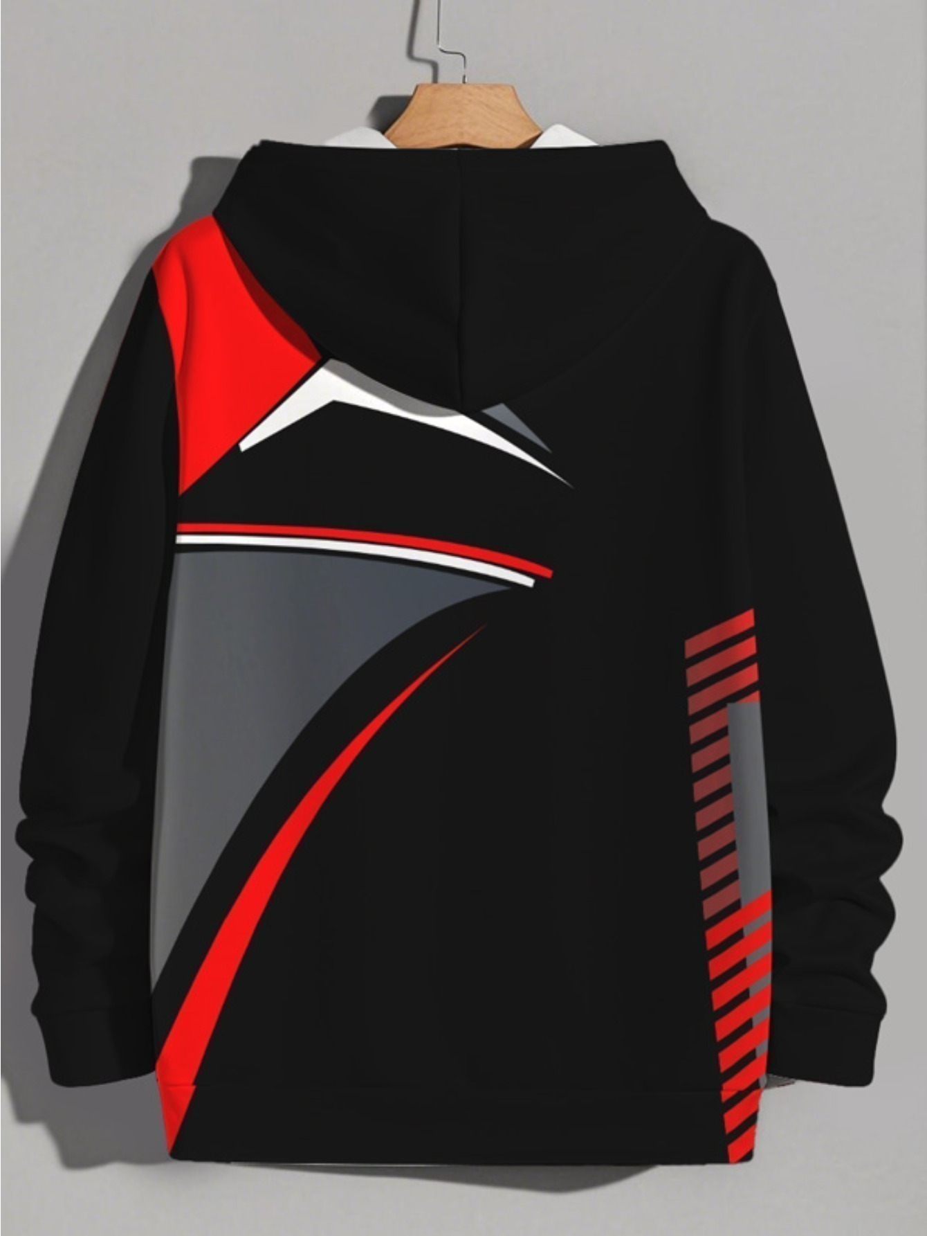 Men's Fashion Casual Hooded Sweatshirt Set, Trendy Brand Letter Print Personality Autumn Style Men's Leisure Wear