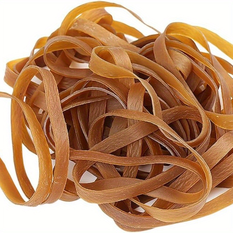 TEMU Heavy Duty Large Wide Rubber Bands - Giant Elastic Wrapping Bands Suitable For School, Office, Arts & Crafts - Stretch, Loops For Organizing Papers, Binder Pages, Crafts (rubberbands)