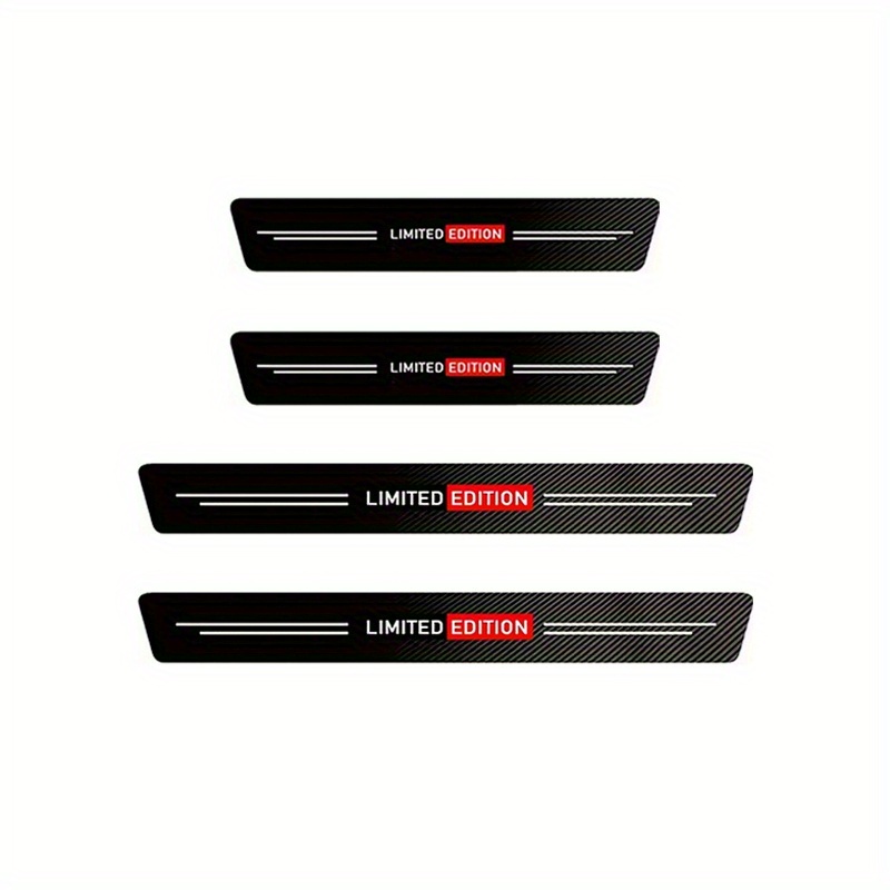 Car Door Sill Protector, Suitable For All Vehicles, Wear-resistant And , With Self-adhesive Backing.