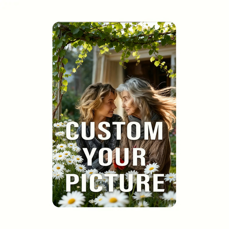 Customize The Photo Metal Plate And Moment! , Or Beautiful Friendship, Customized Into An Metal Plate, Which Is An To Emotion