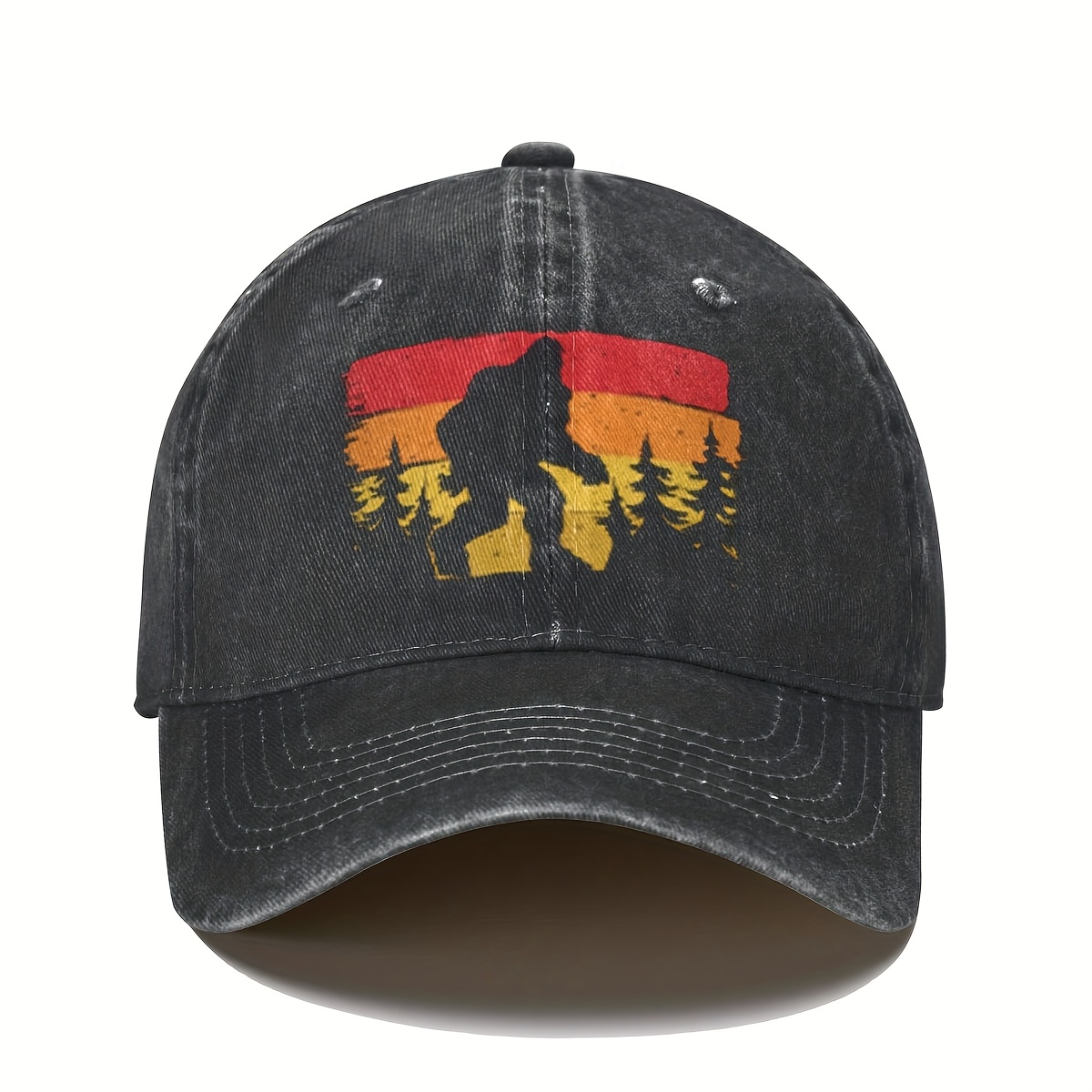 TEMU 1 Item Gift For Men And Women, A Fun And Unique Baseball For Men, Featuring Mountain And Designs, Perfect For Sports And Running Christmas Hat
