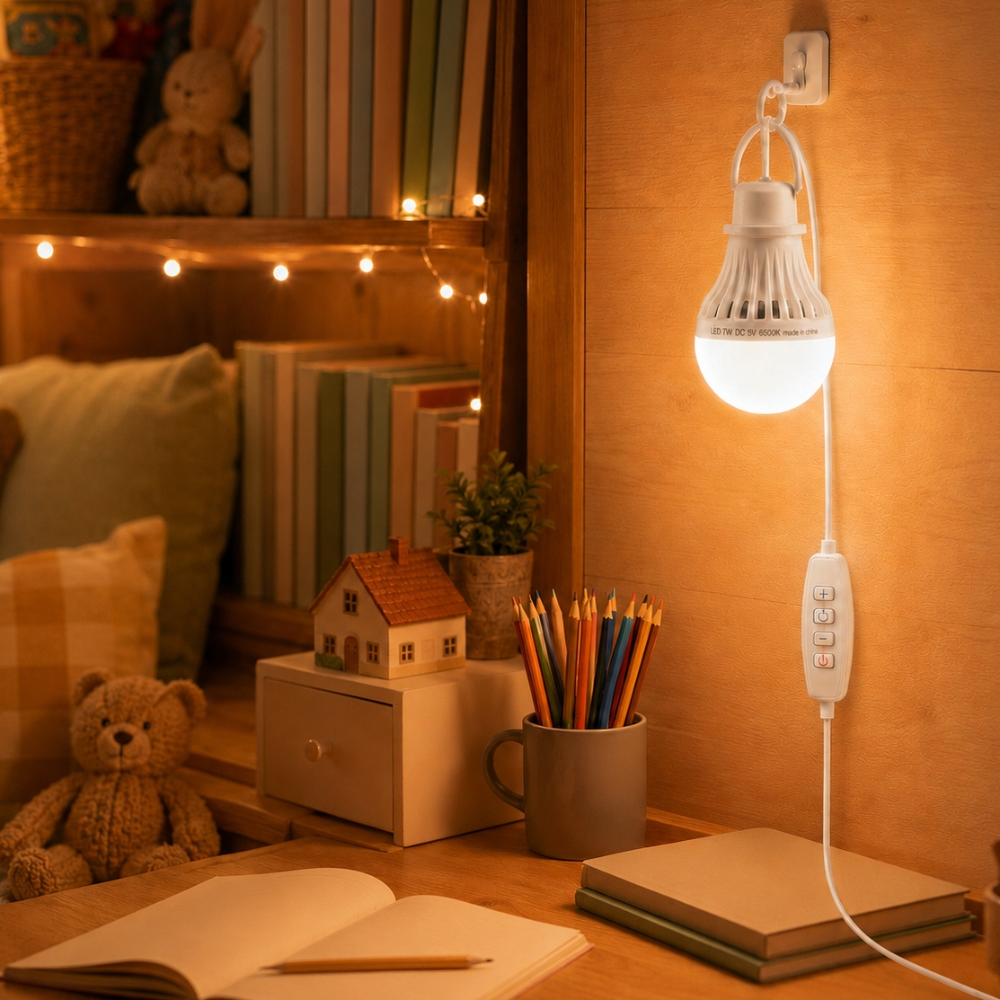 Desktop Hanging LED Ambient Light with Adjustable Brightness & Color Temperature