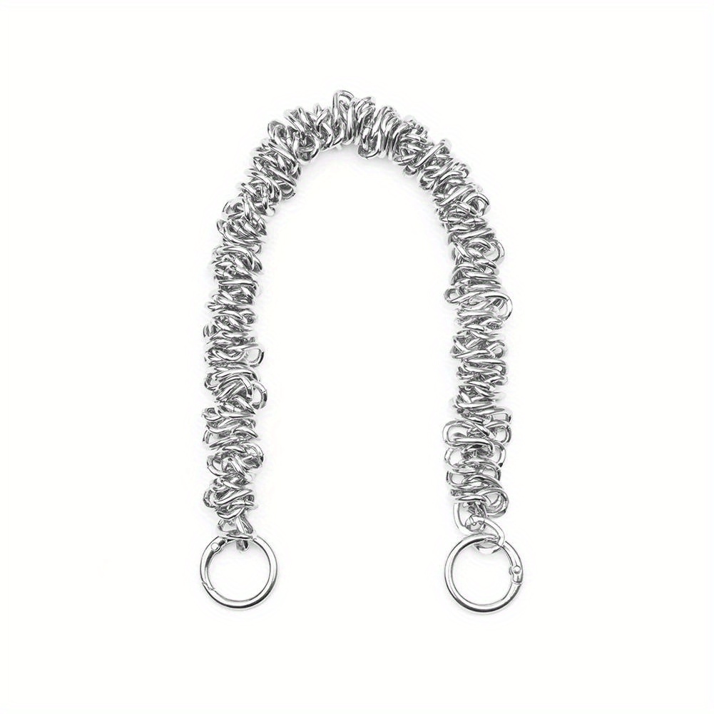Unique Metal Bag Chains Purse Handles Shoulder Strap Replacement Accessories Charms For Handbags, Diy Wallet Making