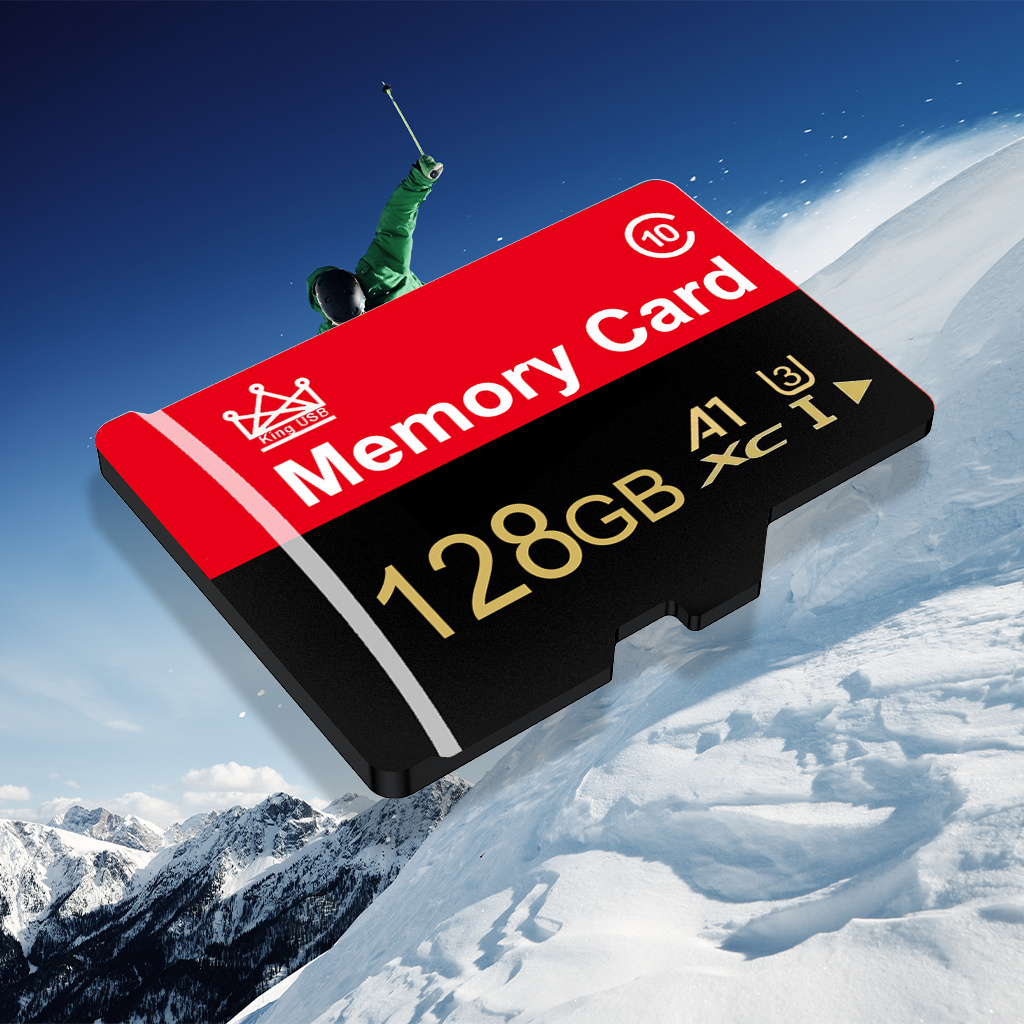 TEMU 1pc Memory Card 128gb/ 64gb/ 32gb/ 16gb With Adapter, Flash Tf Card 8gb/ 4gb/ 2gb/ 1gb, A1 C10 Memory Tf Card For Tablet/ Camera/ Mobile Phone/