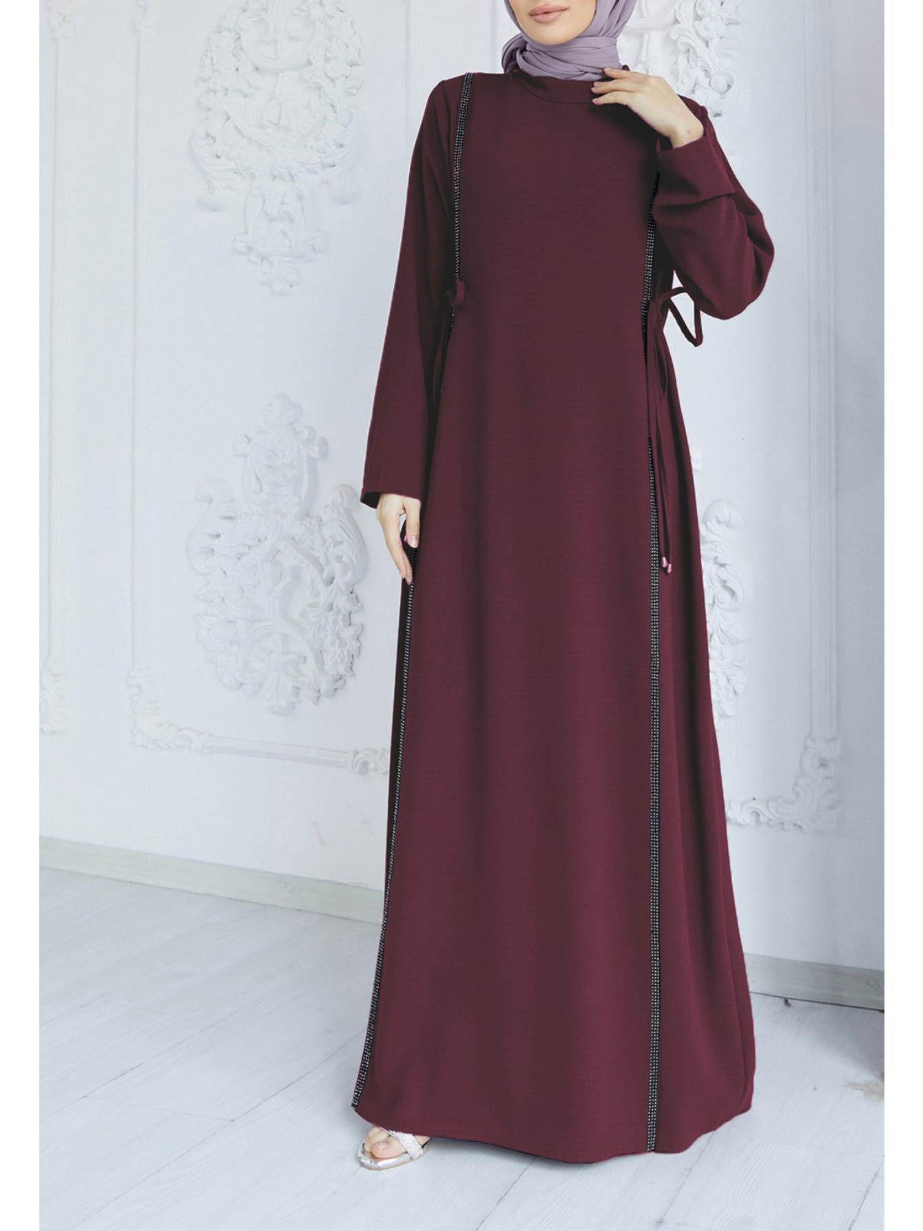 green emerald velvet dress Islamic Fashion Dresses Middle Eastern Ethnic Kaftan Button Printed Muslim  Abaya Long Dresses Dubai Long Sleeve Turkey African Caftan Arab Jilbab Dress  Arabian Costume for Women Blue at Amazon Women's Clothing store