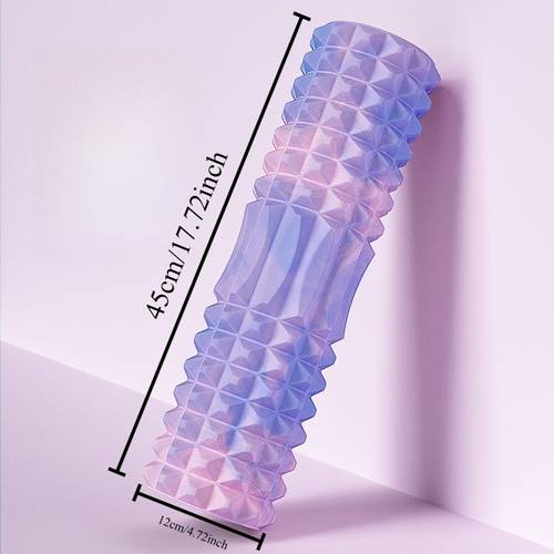 hollow yoga column crescent mace foam roller muscle sports relaxation yoga column