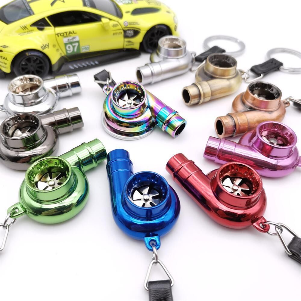 Turbo Keychain Maycom® Creative Sleeve Spinning Turbo Turbine ...