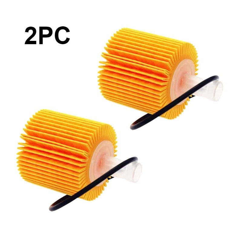 TEMU 2pcs Suitable For Corolla Oil Filters, 2009-2017, Compatible Oe#04152-37010 40060