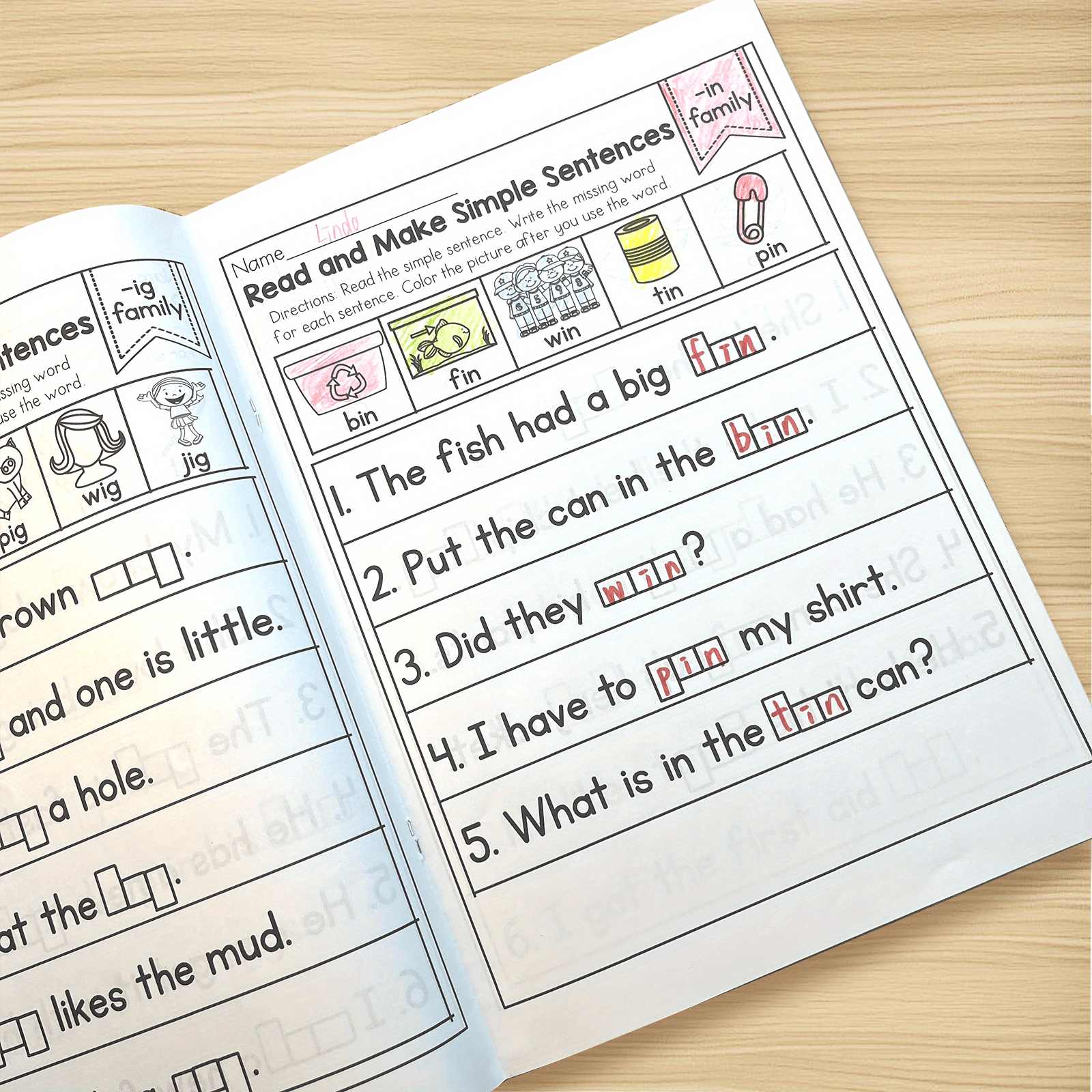 Sentence Fun: an Introductory Workbook for Children to Understand Sentence Formation And Craft Their Own Narratives