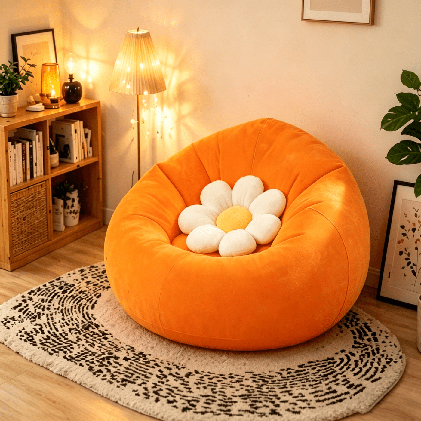 portable inflatable   suitable for adults with manual air pump foldable inflatable sofa recliner orange inflatable chair suitable for outdoor use such as camping picnics and     beanbags   used indoors or by