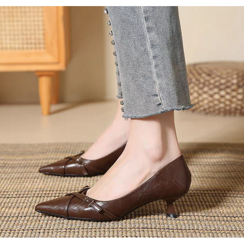 brown dress shoes ladies Varsity