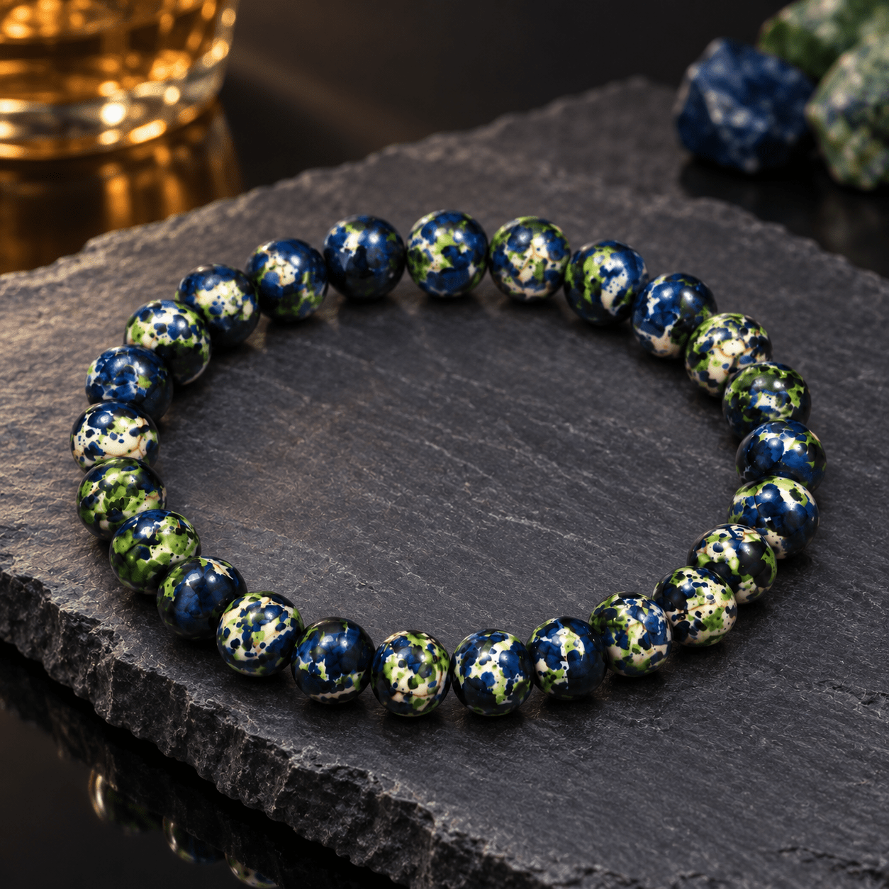 Natural Phoenix Stone Bracelet, Unisex