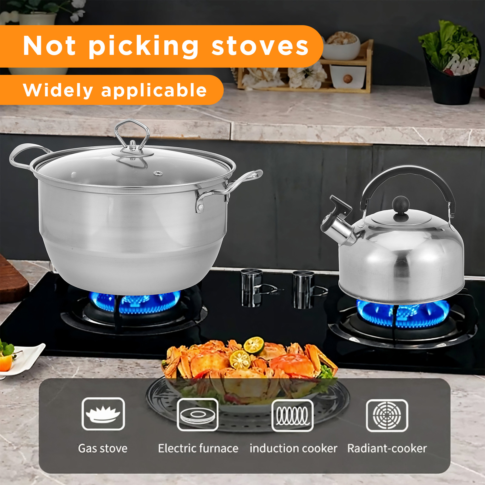 A 14pcs Stainless Steel Cookware Collection That Is a Must-Have... product image 10