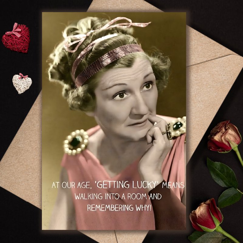 TEMU 1pc, Humorous Birthday Card With Envelope, A Unique Gift For , , Husband, Wife, Or , Perfect For Christmas Or Any Occasion, Featuring A
