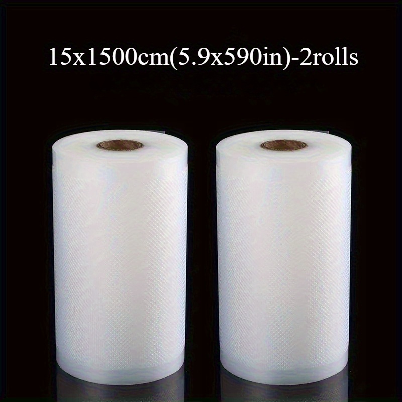 Image of 2 Rolls Of Each, Totaling 30 Meters. Super Cost-effective Food Storage Bags And Food Preservation Bags