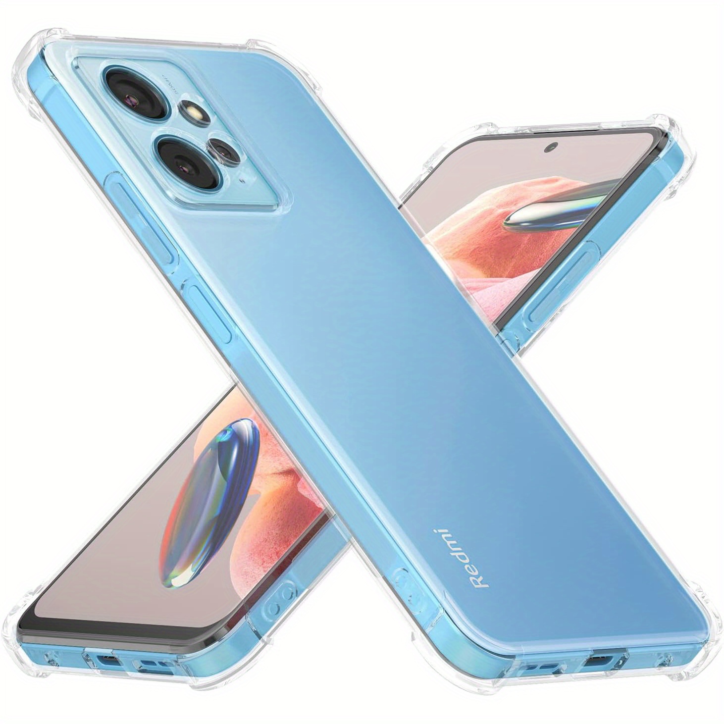 Phone Case Designed For 4g, Featuring Reinforced Corners For Camera Protection, A Slim And Flexible Tpu Bumper Shockproof And