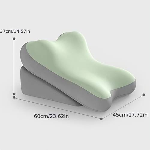 Adjustable Backrest Wedge Pillow Designed for Reading Two-Part Split Design for Support And Non-Slip Waist And Neck Pads for Home Office Use And Relaxation