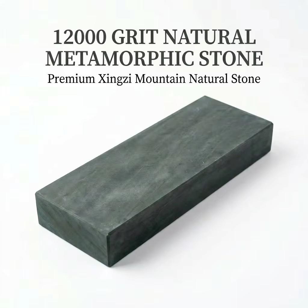 TEMU Professional 12000 Grit Natural Sharpening Stone 200x75x29mm 1.22kg Ultra Fine Whetstone For Kitchen Knives Metamorphic Rock Knife Professional