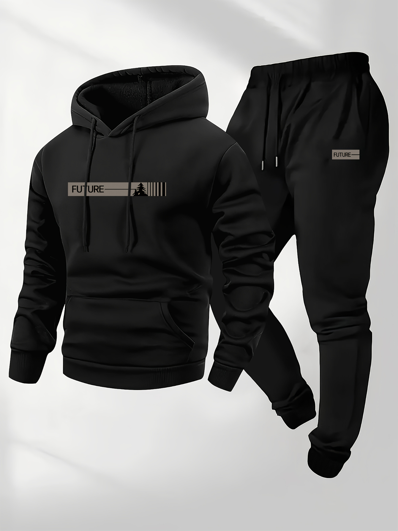 Men's Casual Hoodie and Jogger Pants Set