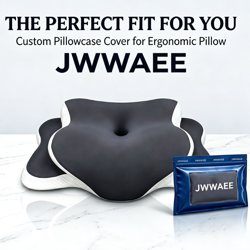 TEMU 1 de almohada cervical de de otoño, regalo de vacaciones para , 65X40X13Cm, hipoalergénica, inodora, lavable a máquina, ergonómica para madres