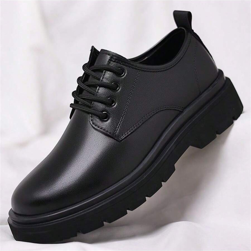 Derby Chaussures Garçon à Lacets Cuir Souple Chaussures Habillées Formelles Pour Mariage Et Bal