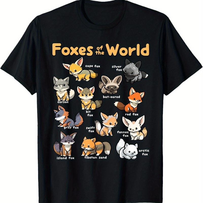 

Fox 's : T-shirt - , , Round Tee For