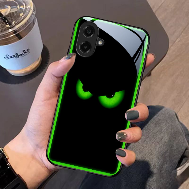 TEMU Чохол для телефону з крутим дизайном для for Samsung Galaxy A01Core/A01/A02/A02S/A03/A03Core/A03S/A04/A05/A05S/A06/A07. Загадковий з світними