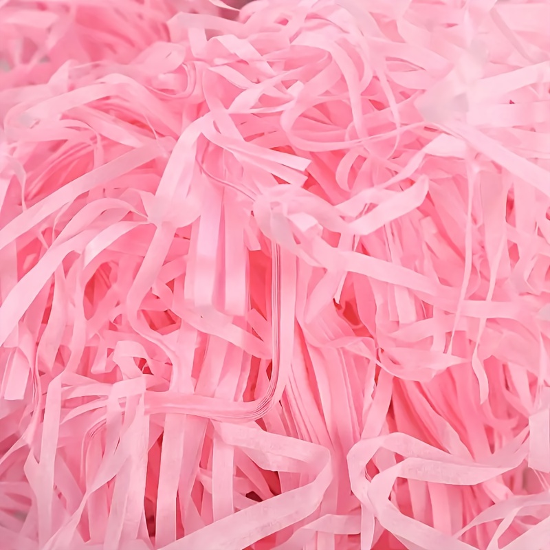 TEMU Lot de 3 pièces de rembourrage en papier herbe raphia multicolore, convient pour de cadeaux, les décorations de mariage, d'anniversaire et de