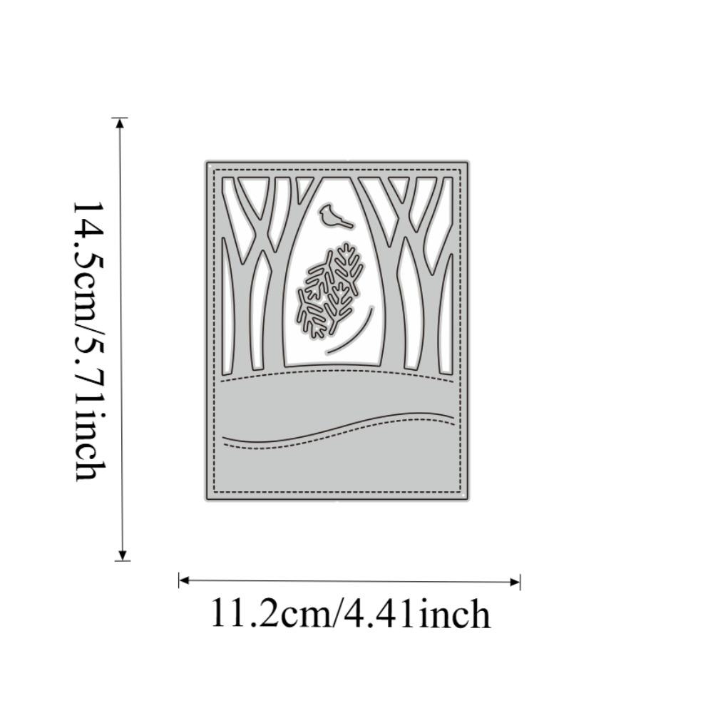 TEMU Matrice de découpe en métal pour portrait avec toile de fond de , convient pour la décoration de cartes de vœux DIY ou la création de manuels,