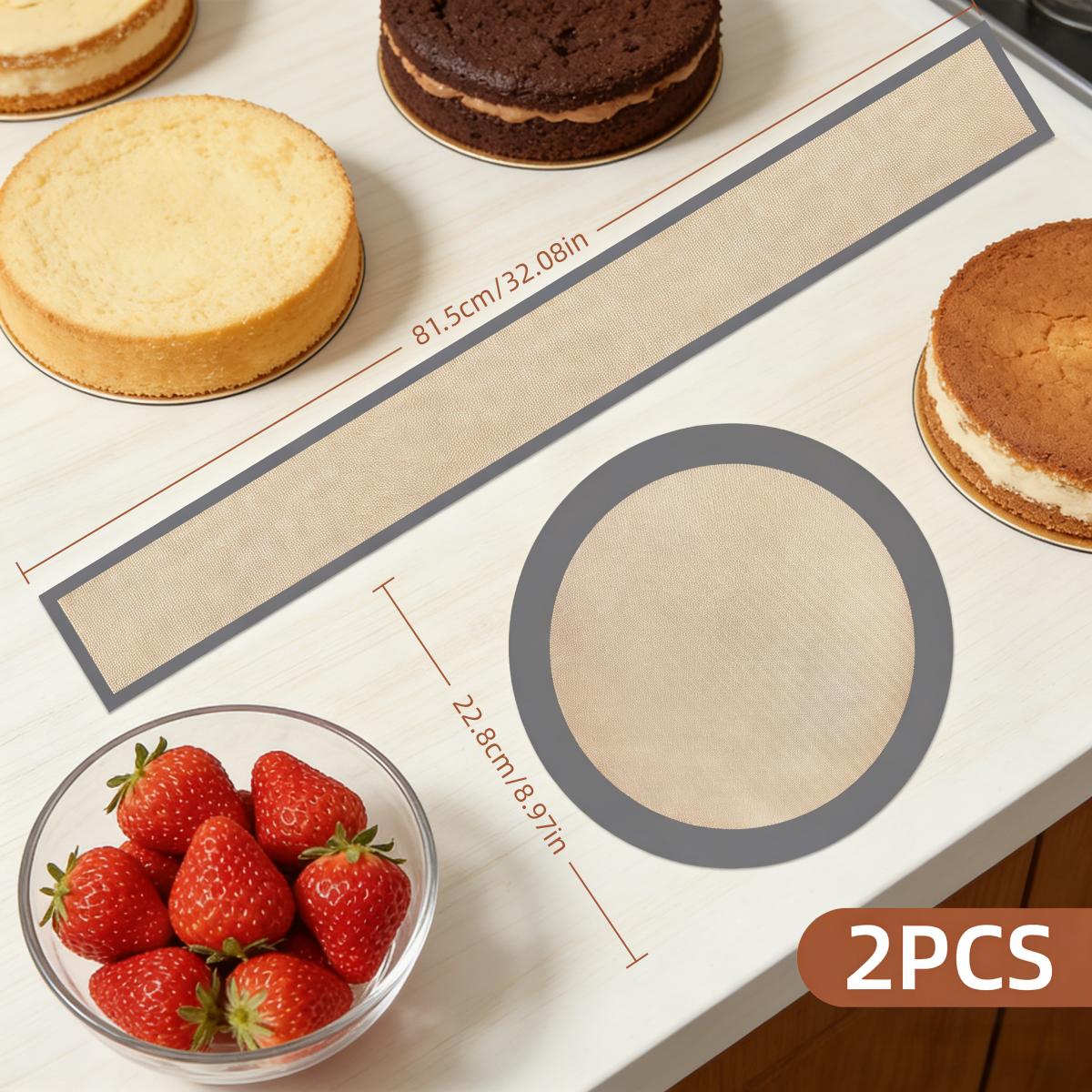 Silicone Baking Mat, Reusable Baking Mat That Prevents Cakes From Sticking To And Sides, Silicone Baking Mat Specifically For Bread And Cakes, And Easy To Clean